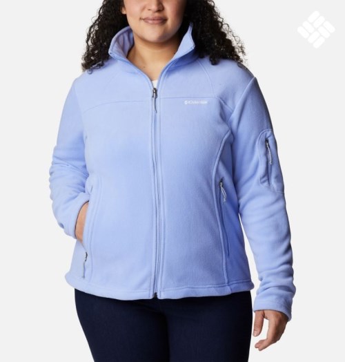 Columbia Fast Trek II Jakke Dame Blå | Plus Size 46278A